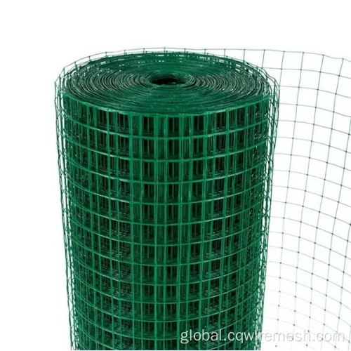 Pvc Coated Hexagonal Wire Mesh Green PVC Coated Wire Netting Roll Factory